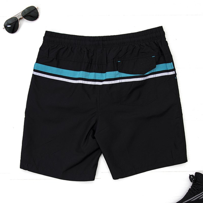Shorts de sport noirs pour hommes - Vêtements