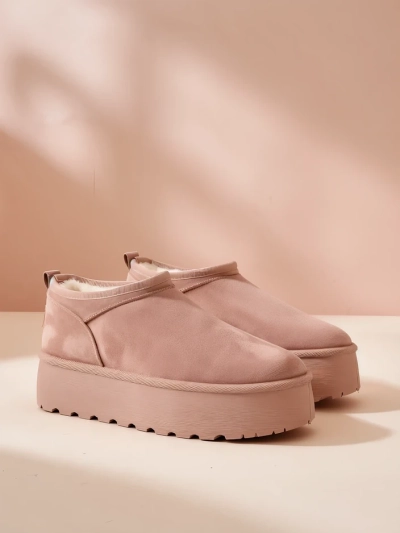 Royalfashion Bottes courtes pour femmes a'la bottes de neige Ozozi