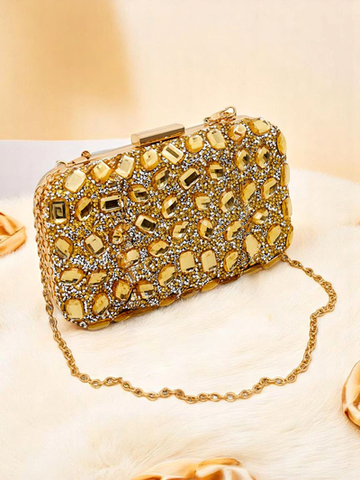 Sac pochette pour femme Royalfashion Crystal Glam