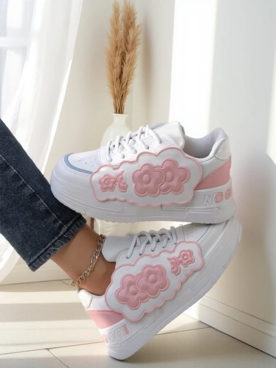 Basket Royalfashion pour femmes avec uppers décoratifs Nendales