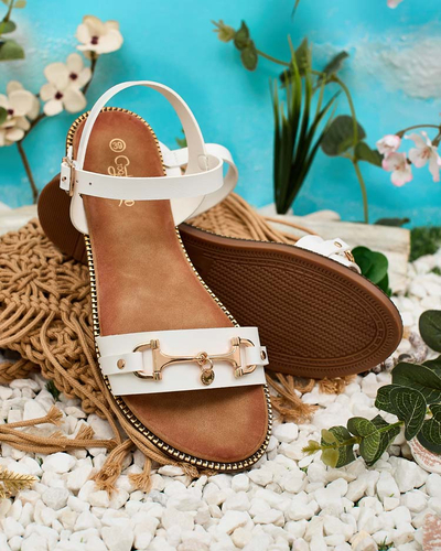 Royalfashion Sandales Umbe décorées pour femme