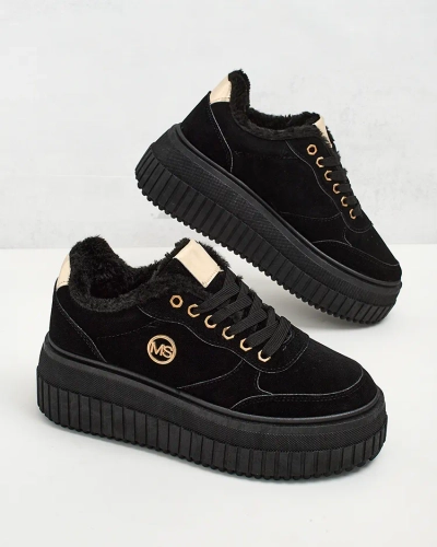 Royalfashion Baskets chauffantes pour femme avec fourrure Nozii