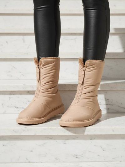 Chaussures pour femmes Elysium marron clair pour l'hiver