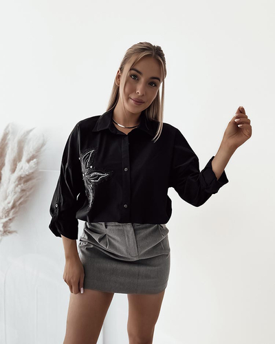 Royalfashion Chemise femme avec patch