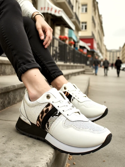 Royalfashion Baskets de sport pour femmes Panterras