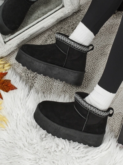 Bottes courtes de style bottes de neige pour femmes Nymeria