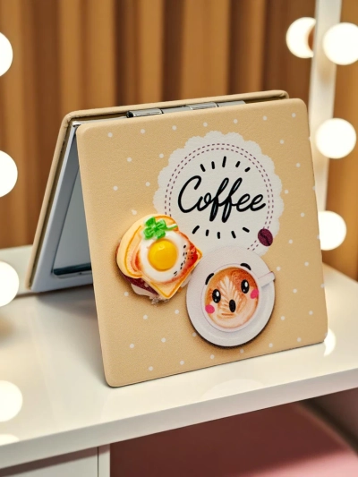 Royalfashion Mini miroir de sac à main pour femme