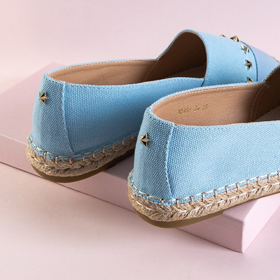 Espadrilles bleues pour femmes avec étoiles Fraus - Footwear