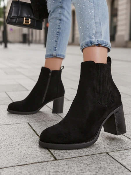 Aurelia Bottines Classiques à Talons pour Femmes