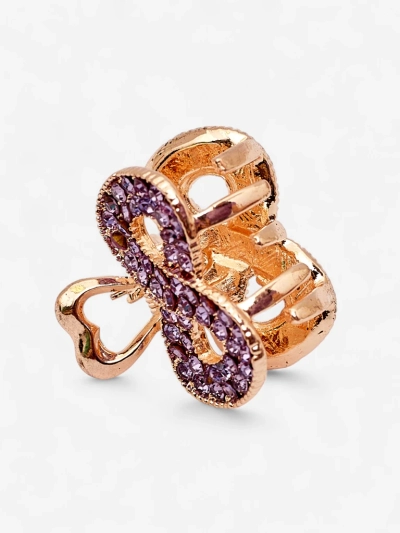 Royalfashion Pince à cheveux avec zircons TwinkleGrip