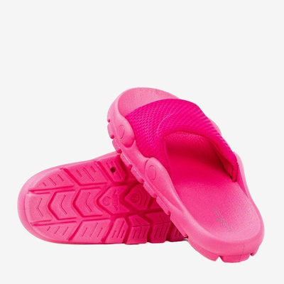OUTLET Chaussons rose fluo avec maille Sensie - Footwear