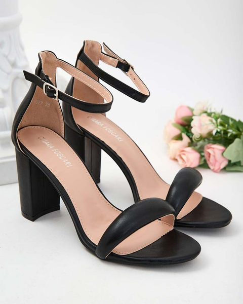 Royalfashion Sandales Leheres Post pour femme