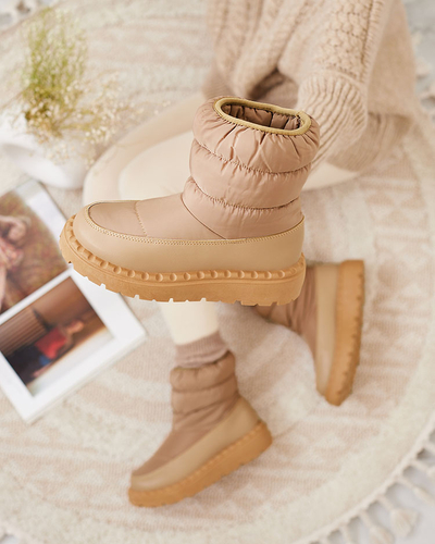 Royalfashion Bottes de neige pour femmes Alhaya