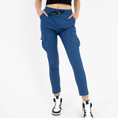 Pantalon cargo femme Cobalt - Vêtements
