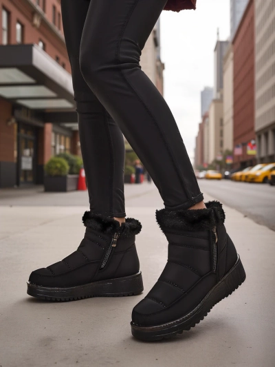 Royalfashion Bottes de neige pour femmes Fiego