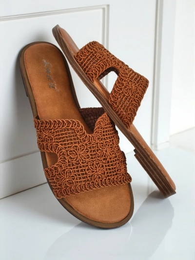 Rpyalfashion Mules pour femmes avec bride décorative Braida