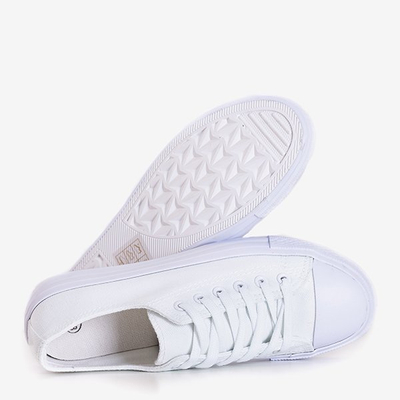 Baskets blanches à lacets pour femmes Drive - Footwear