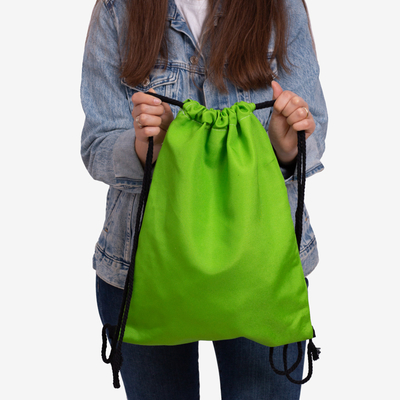 Sac à dos en tissu damki vert - Accessoires