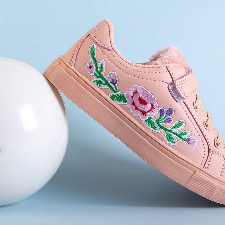 Baskets poudrées pour enfants avec broderie Nicefora - Footwear