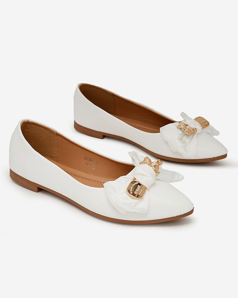 Royalfashion Ballerines femme bout pointu avec nœud Retripo