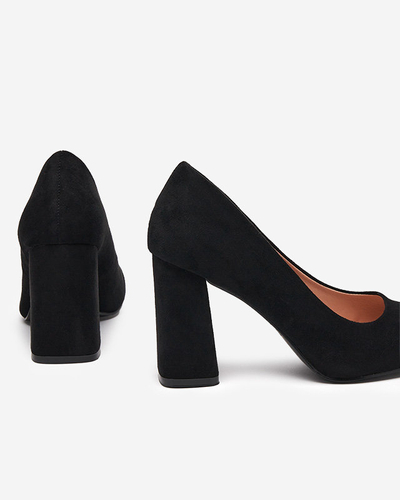 OUTLET Escarpins noirs à bout carré pour femme Zerila - Footwear