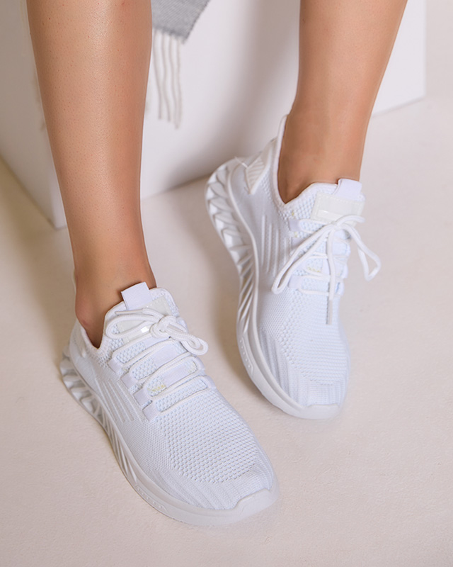 OUTLET Chaussures de sport blanches pour femme. Ltoti - Chaussures