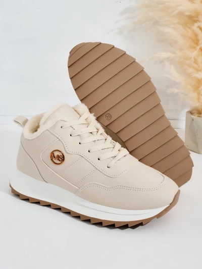 Royalfashion Baskets chauffantes pour femme avec fourrure Casot
