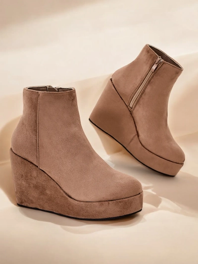 Bottes compensées pour femmes Royalfashion Sieffa