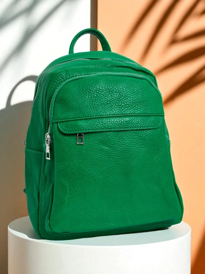 Royalfashion Sac à dos pour femmes en cuir écologique Evelin Day