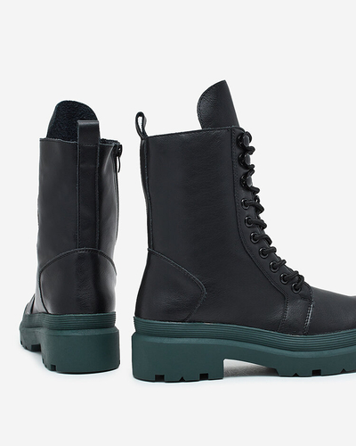 Royalfashion Bottes bagger pour femmes en cuir écologique Vederme