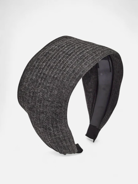 Royalfashion Élastique à cheveux - large, côtelé