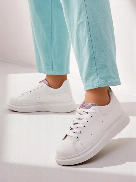 Royalfashion Baskets de sport à plateforme pour femmes Issa