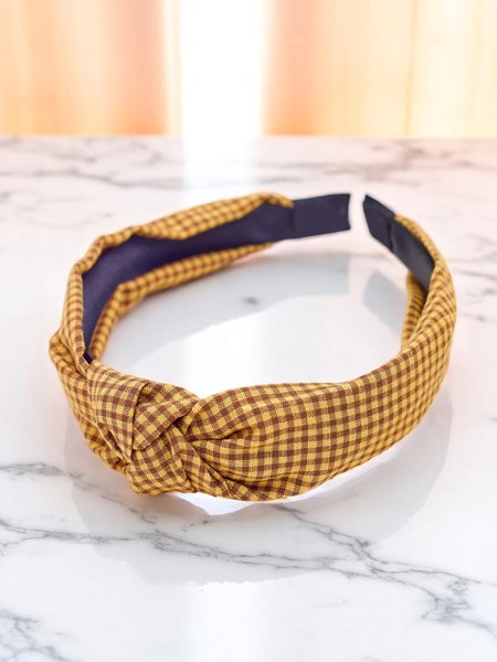 Royalfashion Bandeau à carreaux Croatie