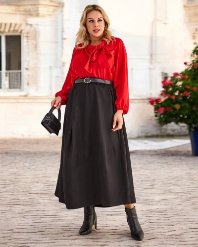 Jupe midi pour femmes de Royalfashion