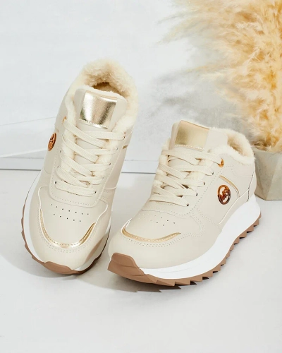 Royalfashion Baskets chauffantes pour femme avec fourrure Boris