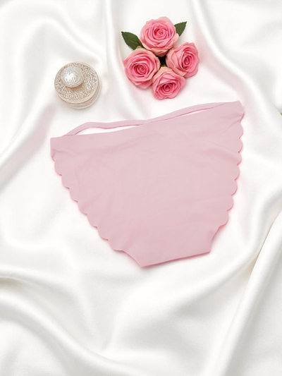 Royalfashion Culotte bikini femme découpée au laser avec brides décoratives Edge Chic