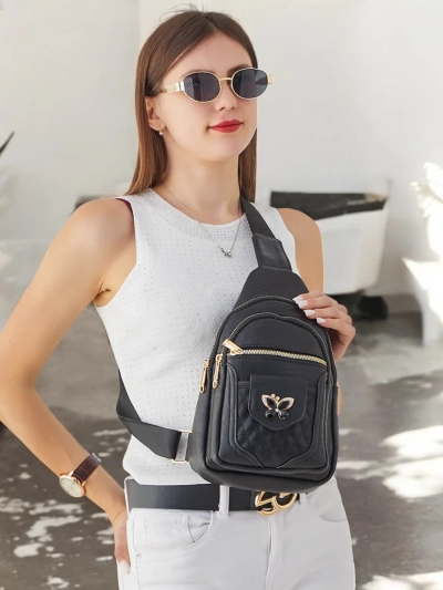 Royalfashion Petit sac à épaule pour femmes