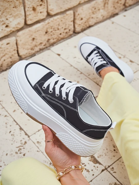 Baskets plateformes pour femmes Royalfashion Beemes
