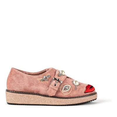 Chaussures roses avec ornements Lagerrl - Footwear