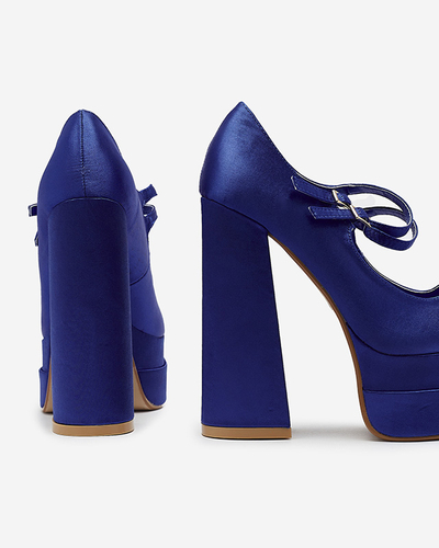 Cobalt escarpins à talons hauts pour femmes Elika - Footwear