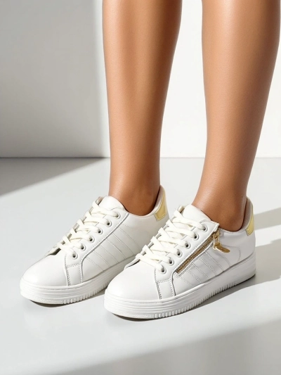 Baskets sportives Royalfashion pour femmes avec zip décoratif Evrove