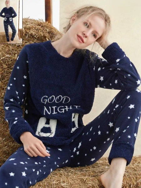 Pyjamas Royalfashion Femme a'la Polar Happy Sweet Dream