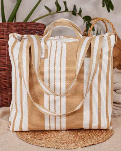 Royalfashion Sac à bandoulière en tissu rayé