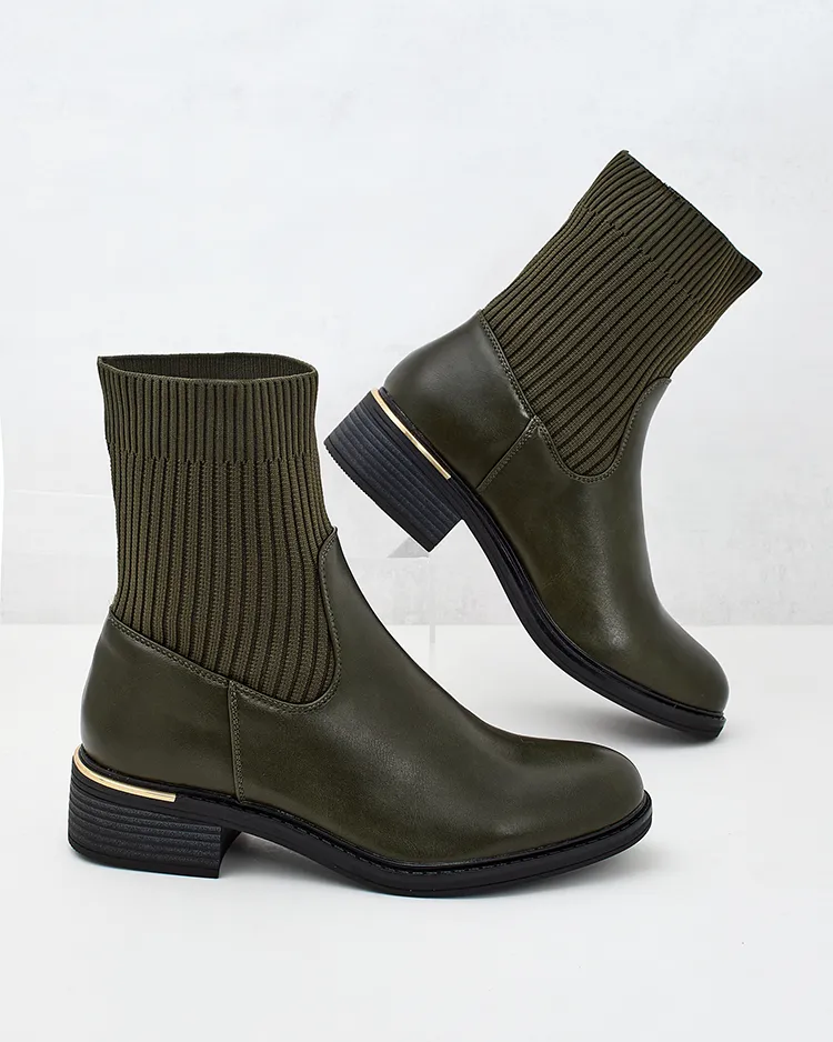 Royalfashion Bottes élégantes pour femmes Tezzu