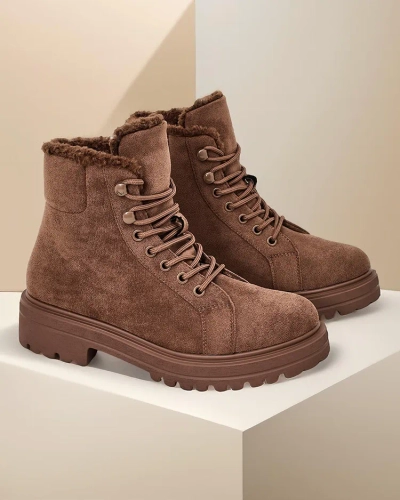 Bottines à lacets pour femmes Royalfashion Vesot