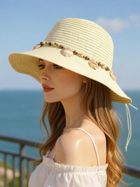 Royalfashion Chapeau de paille femme Isla Mae