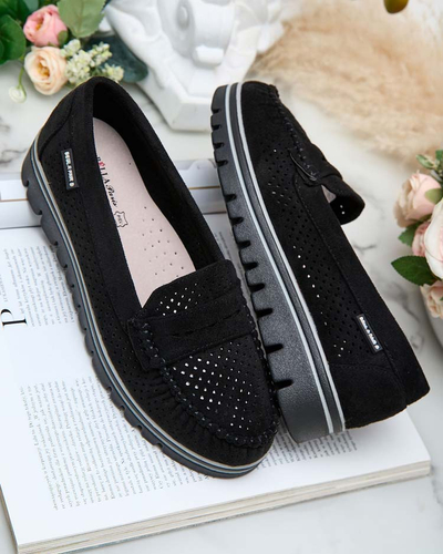 Royalfashion Mocassins ajourés pour femme Leteller