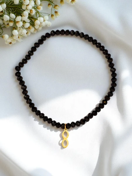 Royalfashion Bracelet femme avec pendentif infini