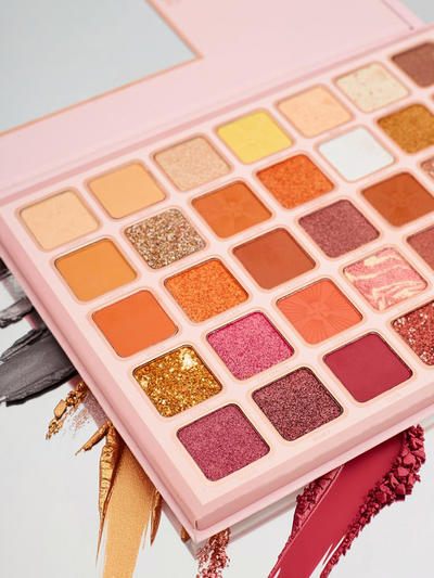 Palette Girl Magic 35 fards à paupières avec paillettes et mat Golden Chocolate Fudge