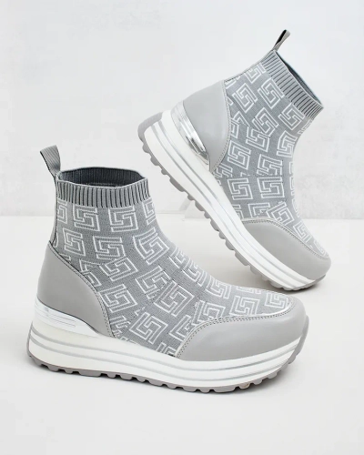 Royalfashion Sports Baskets hautes pour femmes Lori